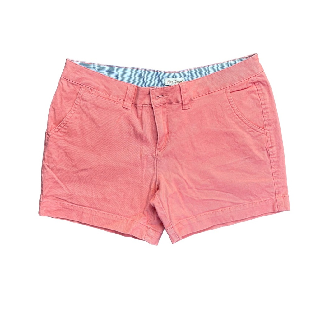 Women's Pink Shorts Size 11 RED CAMEL Chino Beach Professional Shirt